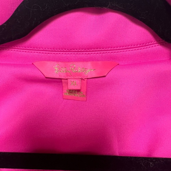 Vibrant Pink Lilly Pulitzer Braylee Size XL woman's Blazer - Picture 4 of 6